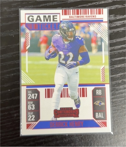 2024 Panini Contenders Season Ticket #9 Derrick Henry — front