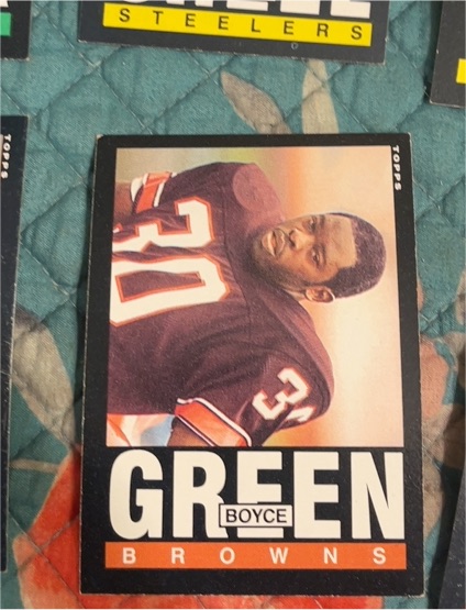 1985 Topps #228 Boyce Green — front