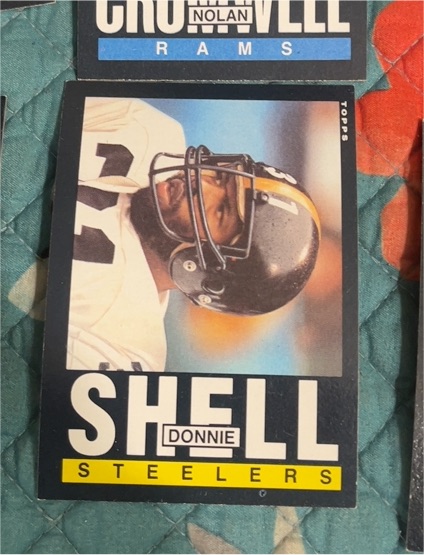 1985 Topps Football #362 Donnie Shell — front