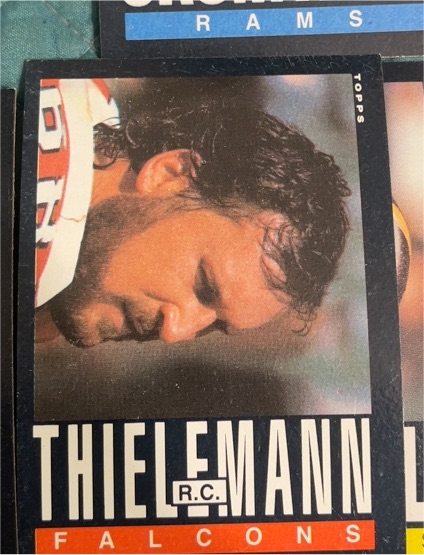 1985 Topps #21 R.C. Thielemann — front