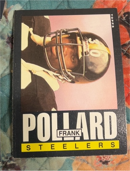 1985 Topps Football #361 Frank Pollard — front