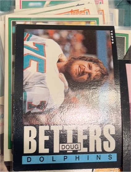 1985 Topps #302 Doug Betters — front