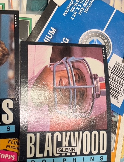 1985 Topps Football #72 Glenn Blackwood — front