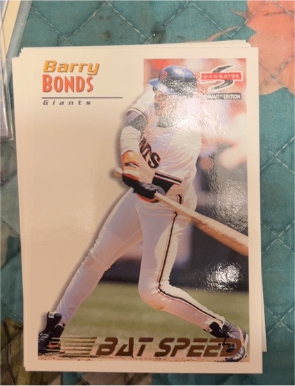 1995 Score Summit Edition #179 Barry Bonds — front