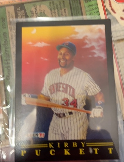 1991 Fleer Pro-Visions #1 Kirby Puckett — front