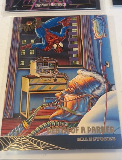 1995 Fleer Ultra Spider-Man #98 Death of a Parker — front