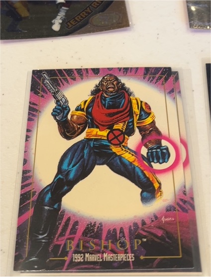 1992 SkyBox Marvel Masterpieces #6 Bishop — front