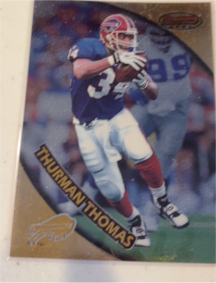 1997 Bowman's Best #73 Thurman Thomas — front