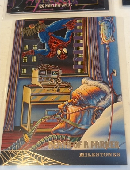 1995 Fleer Ultra Spider-Man #98 Death of a Parker — front