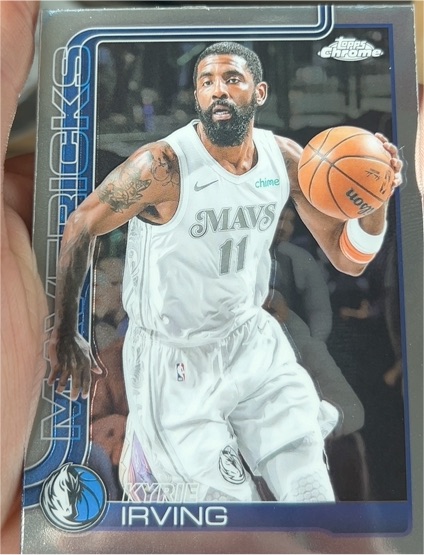 2025-26 Topps Chrome #40 Kyrie Irving — front