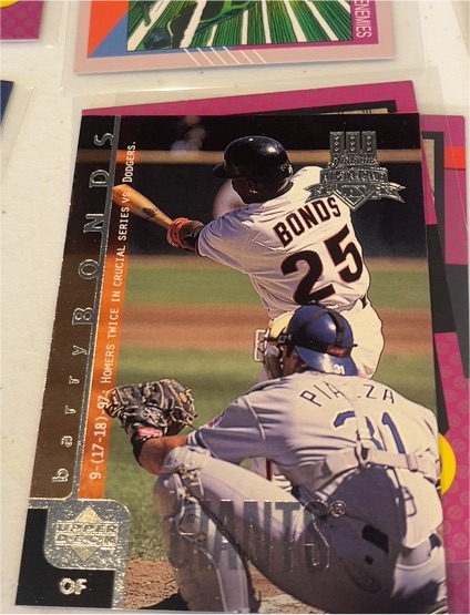 1998 Upper Deck #505 Barry Bonds — front