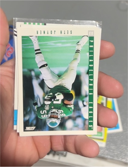 1993 Score #150 Seth Joyner — front