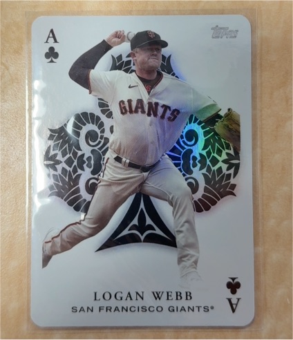 2023 Topps Series 1 All Aces #AA-3 Logan Webb — front
