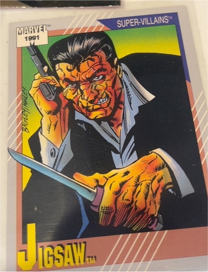 1991 Impel Marvel Universe Series 2 #66 Jigsaw — front
