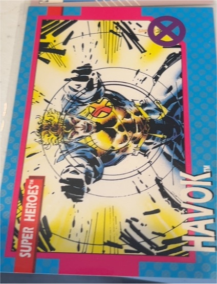 1992 Impel Marvel Super Heroes #3 Havok — front