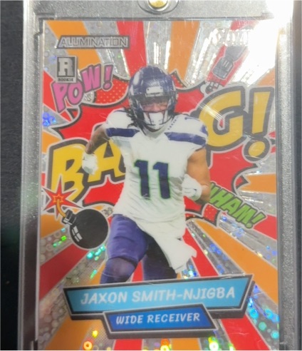 2023 Wild Card Alumination Comix Bang! #AC-JS Jaxon Smith-Njigba — front