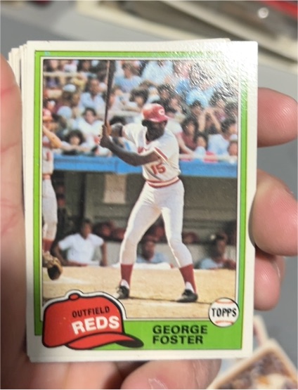 1981 Topps #200 George Foster — front
