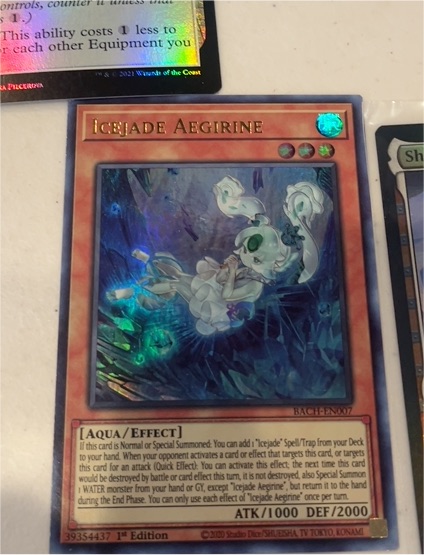 2020 Yu-Gi-Oh! BACH-EN017 Icejade Aegirine — front