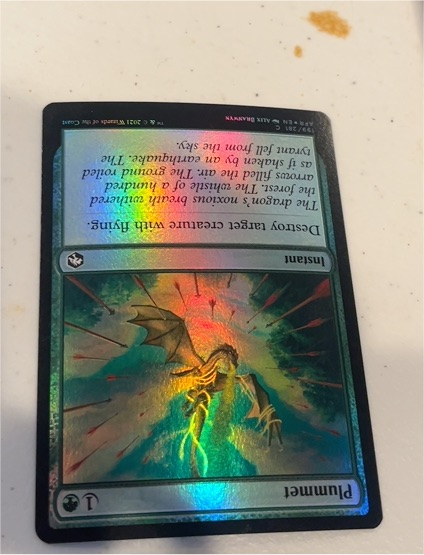 2021 Magic: The Gathering #79 Plummet — front