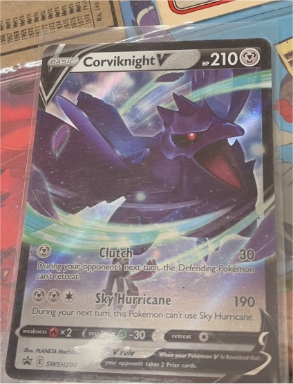 2022 Pokémon SWSH200 Corviknight V — front