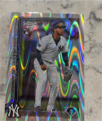 2025 Topps Chrome Update #USC113 Jorbit Vivas — front