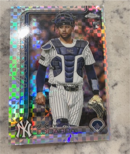 2025 Topps Chrome Update #USC197 J.C. Escarra — front