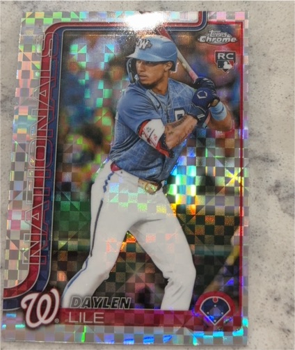 2025 Topps Chrome Update #USC146 Daylen Lile — front