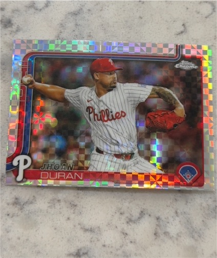 2025 Topps Chrome #P-1 Jhoan Duran — front