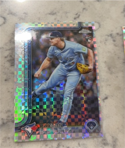 2025 Topps Chrome Update #USC101 Paxton Schultz — front