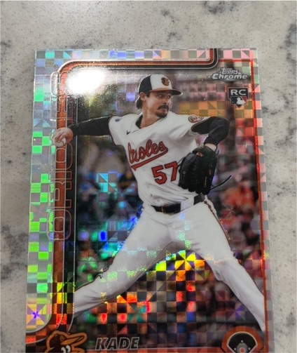 2025 Topps Chrome Update #USC193 Kade Strowd — front