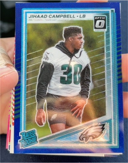 2025 Panini Donruss Optic #343 Jihaad Campbell — front