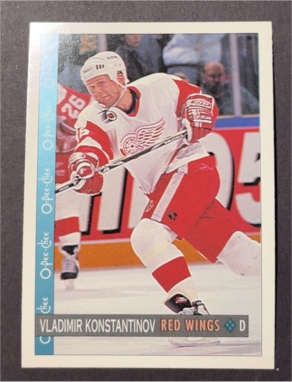 1992-93 O-Pee-Chee #267 Vladimir Konstantinov Detroit Red Wings — front