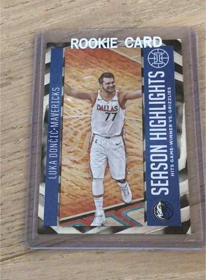 2020-21 Panini Illusions Season Highlights #1 Luka Dončić — front