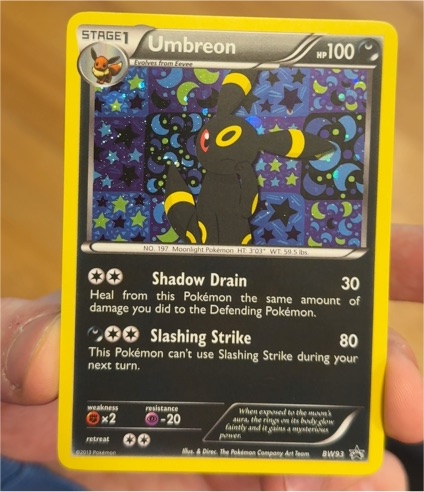 2013 Pokémon BW93 Umbreon — front