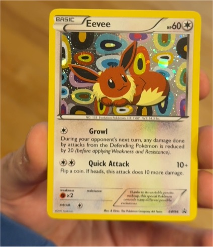 2013 Pokémon BW94 Eevee Black & White Promo — front