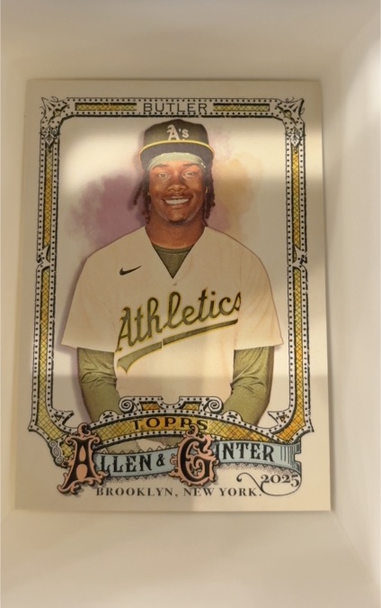2025 Topps Allen & Ginter #59 Lawrence Butler — front