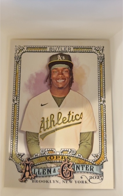 2025 Topps Allen & Ginter #59 Lawrence Butler — front