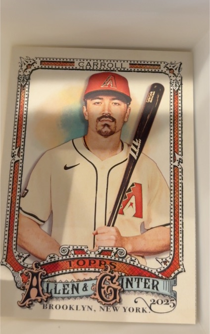 2025 Topps Allen & Ginter #10 Corbin Carroll — front