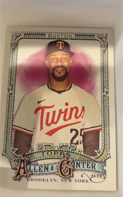 2025 Topps Allen & Ginter #114 Byron Buxton — front