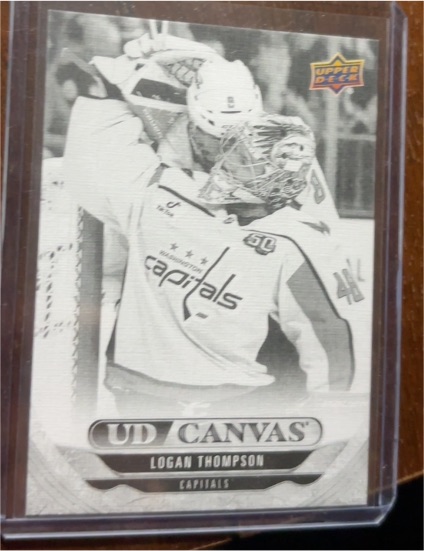 2024-25 Upper Deck Extended Series UD Canvas #C241 Logan Thompson — front