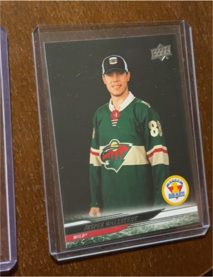 2024-25 Upper Deck Extended Series #734 Jesper Wallstedt — front