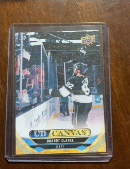 2024-25 Upper Deck UD Canvas #C334 Brandt Clarke — front