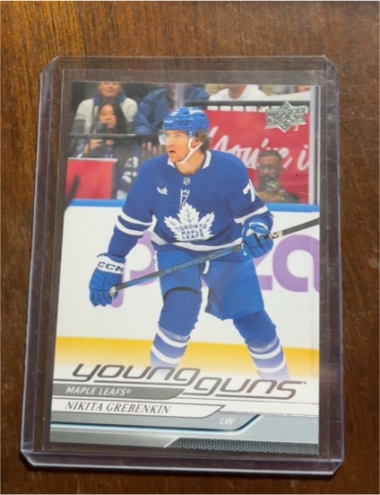 2024-25 Upper Deck Extended Series Young Guns #714 Nikita Grebenkin — front