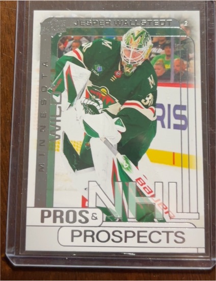 2024-25 Upper Deck Pros & Prospects #PP-27 Jesper Wallstedt — front