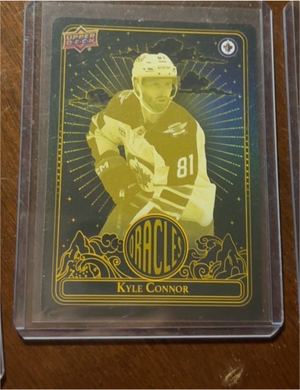 2024-25 Upper Deck Extended Series Oracles #O-37 Kyle Connor — front