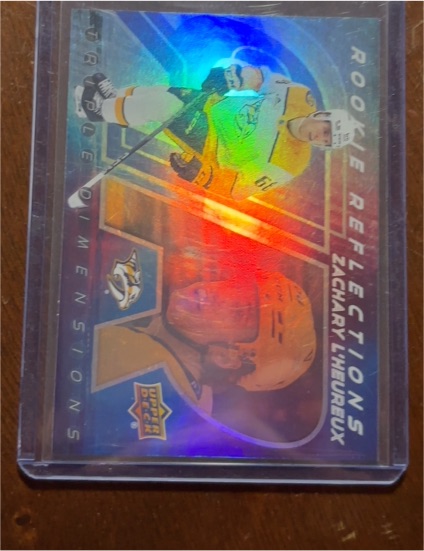 2024-25 Upper Deck Triple Dimensions Rookie Reflections RR-27 Zachary L'Heureux — front