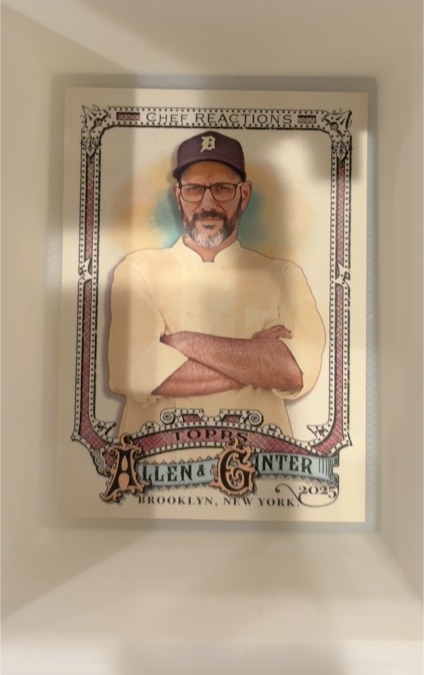 2025 Topps Allen & Ginter #211 Chef Reactions — front