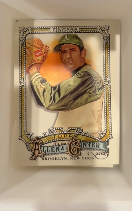 2025 Topps Allen & Ginter #328 Rollie Fingers — front