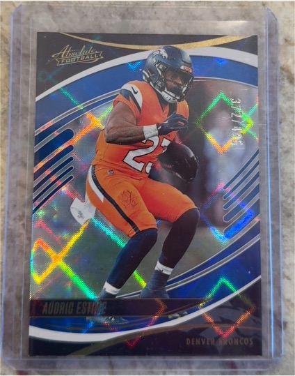 2023 Panini Absolute #227 Javonte Williams — front