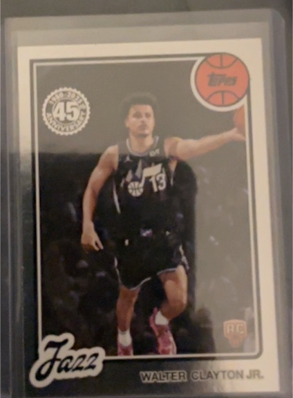 2025-26 Topps #80BK-64 Walter Clayton Jr. — front